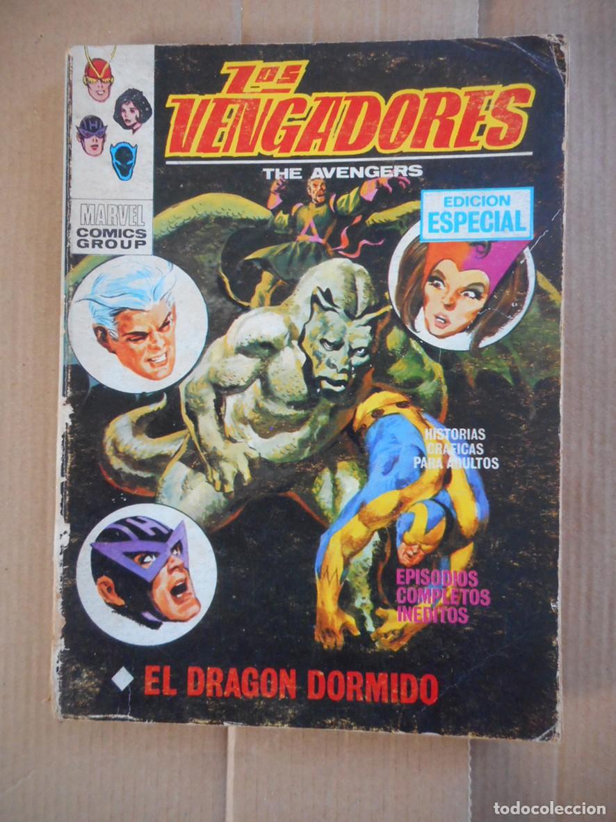C&oacute;mics: LOS VENGADORES VOL.1 N&ordm;18 EL DRAG&Oacute;N DORMIDO (V&Eacute;RTICE 1970)