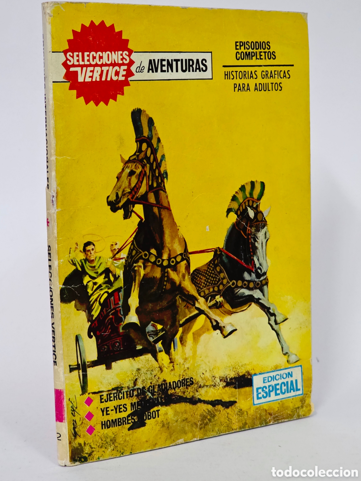 C&oacute;mics: C&Oacute;MIC SELECCIONES VERTICE 2 EJ&Eacute;RCITO DE GLADIADORES TACO FLEETWAY EMPIEZA P&Aacute;GINA 9
