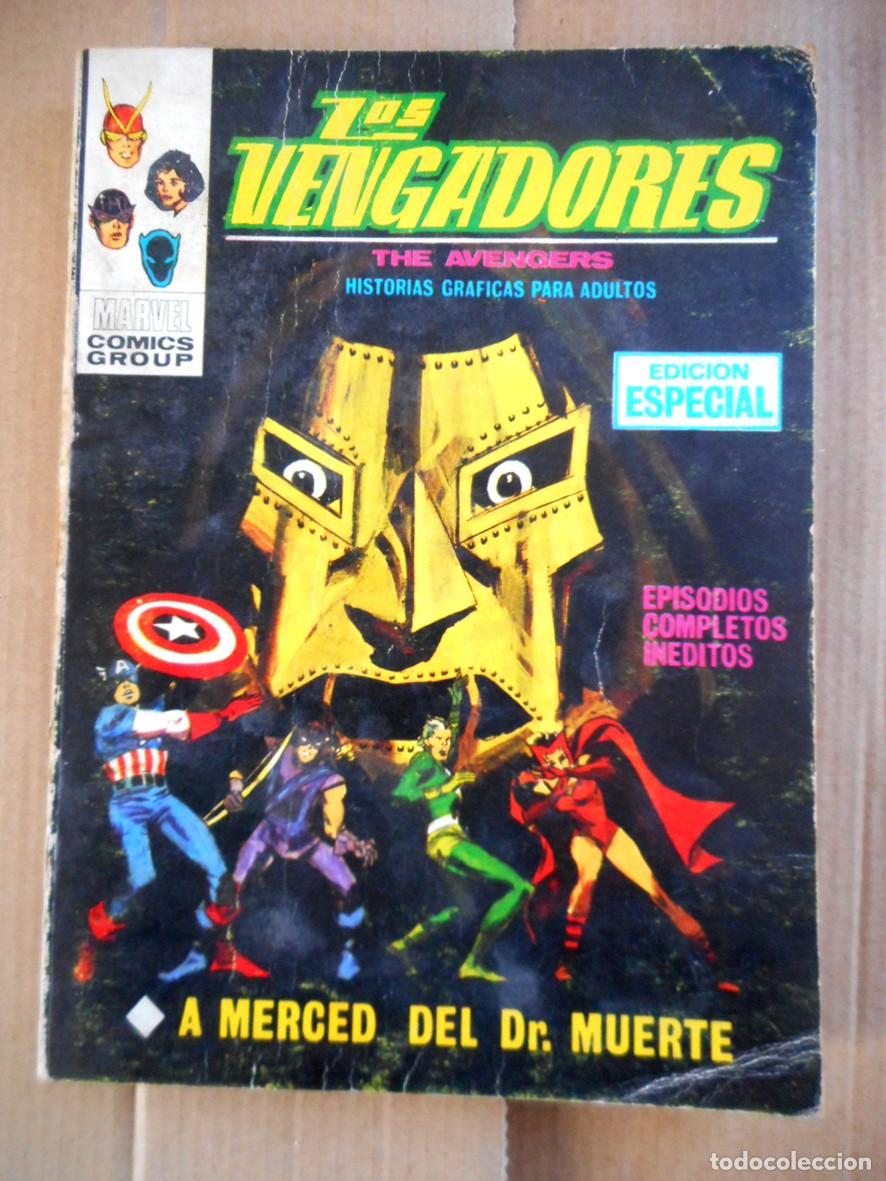 C&oacute;mics: LOS VENGADORES VOL.1 N&ordm;11 A MERCED DEL DR. MUERTE (V&Eacute;RTICE 1970)
