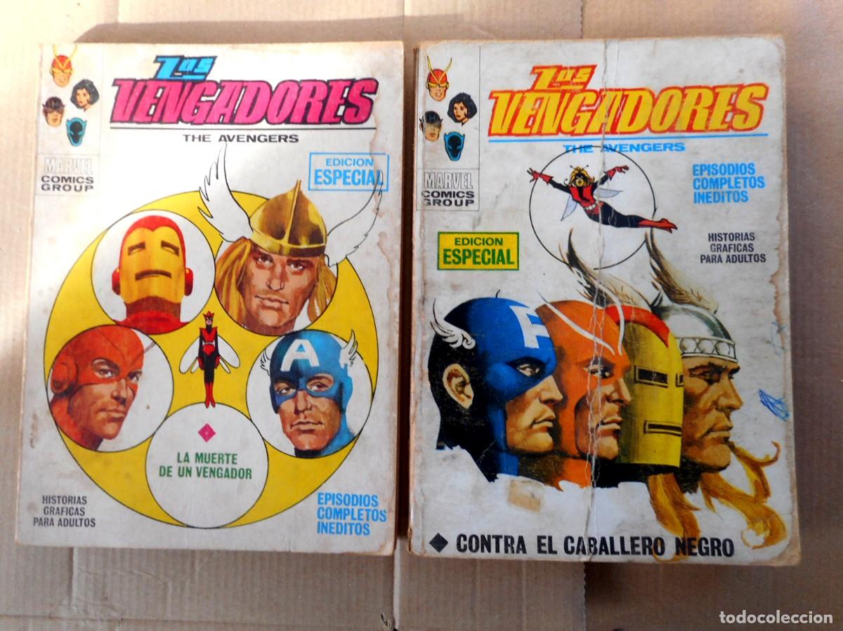 C&oacute;mics: LOTE LOS VENGADORES VOL.1 N&ordm;6-7 (VERTICE 1970)
