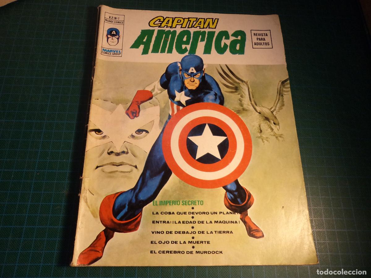 C&oacute;mics: Capitan America. Vol 2 N&ordm; 1. Vertice - Foto 1