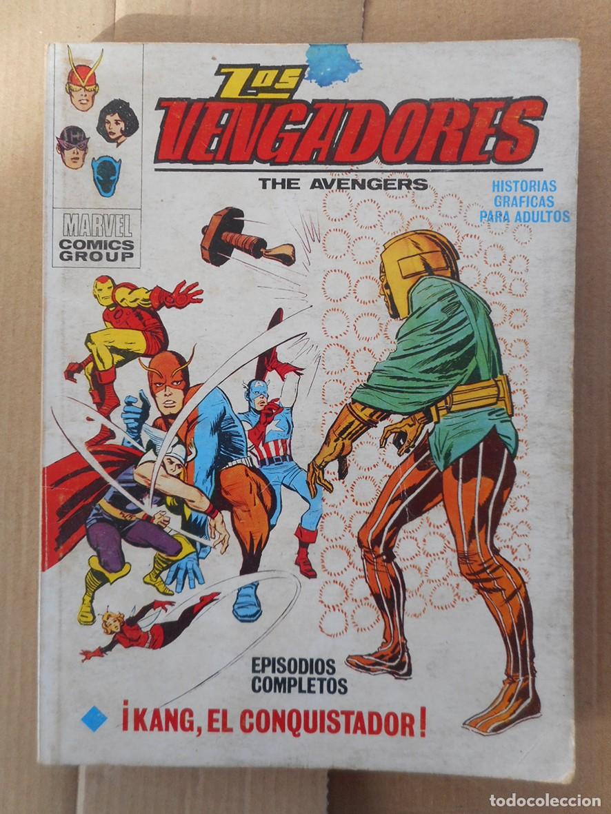 C&oacute;mics: LOS VENGADORES VOL.1 N&ordm;4 KANG EL CONQUISTADOR (V&Eacute;RTICE 1969)