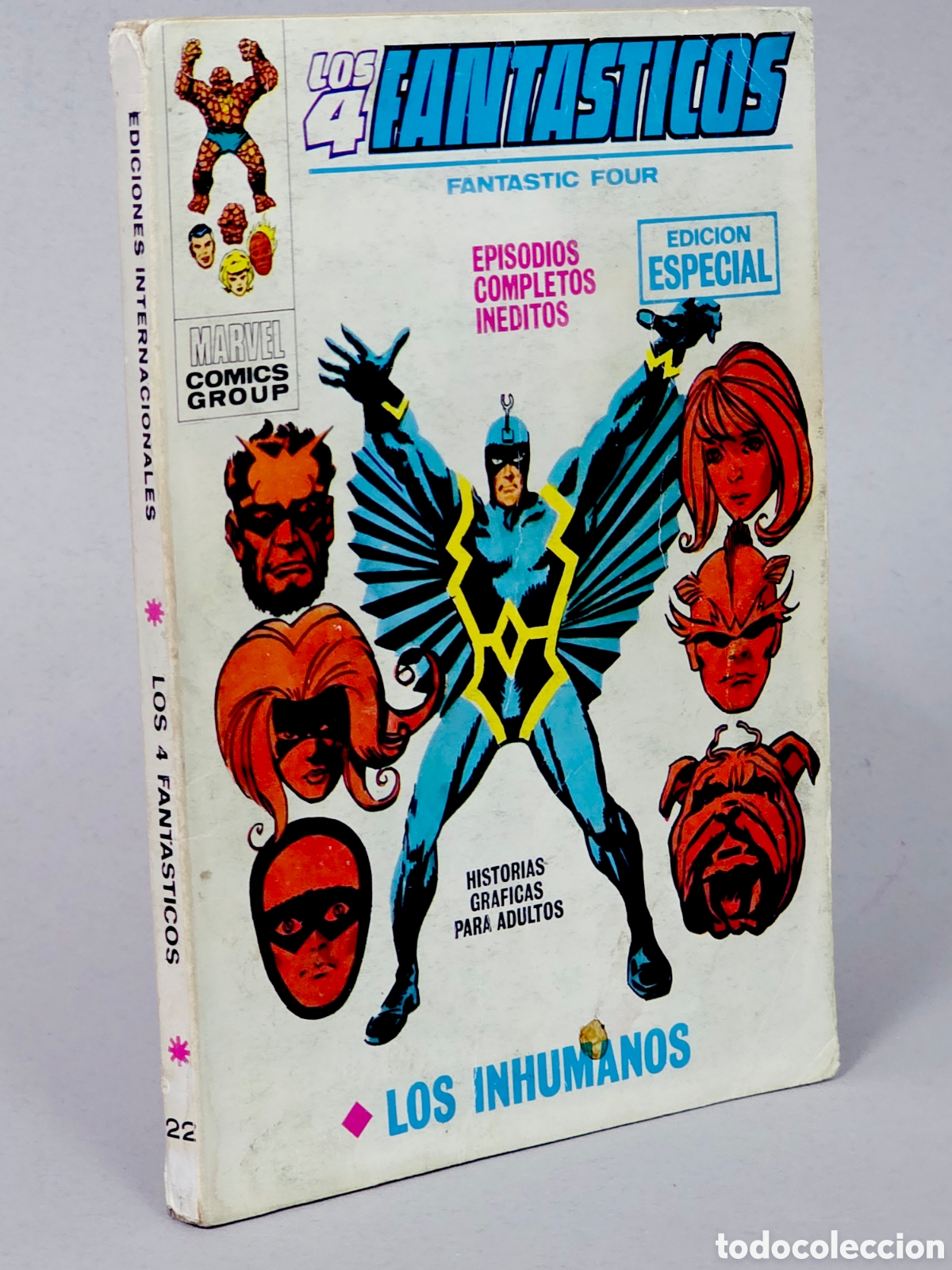 C&oacute;mics: C&Oacute;MIC LOS 4 FANTASTICOS 22 LOS INHUMANOS VOL.1 VERTICE MARVEL VOLUMEN TACO NORMAL ESTADO