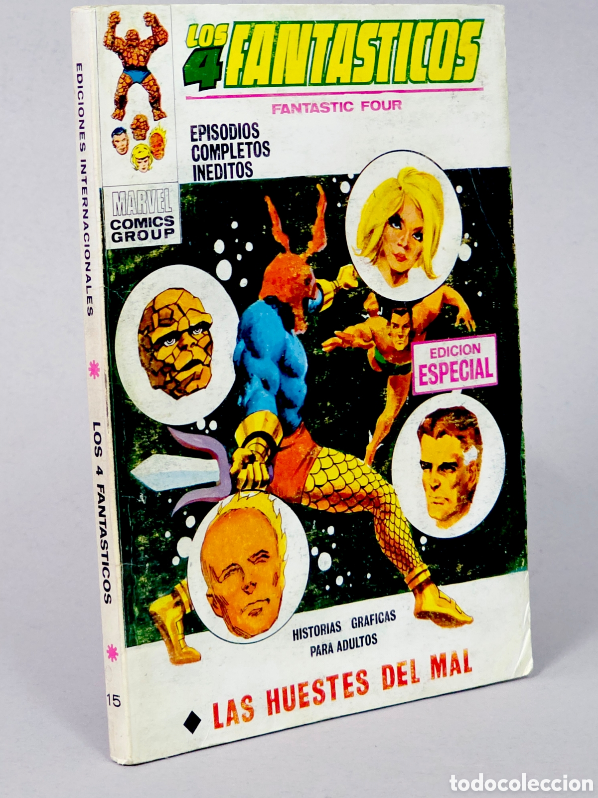 C&oacute;mics: C&Oacute;MIC LOS 4 FANTASTICOS 15 LAS HUESTES DEL MAL VOL.1 VERTICE MARVEL VOLUMEN TACO BUEN ESTADO