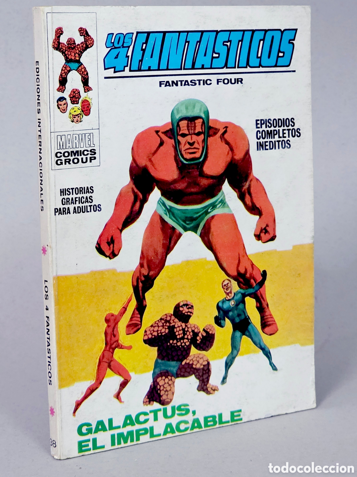 C&oacute;mics: C&Oacute;MIC LOS 4 FANTASTICOS 38 GALACTUS EL IMPLACABLE VOL.1 VERTICE MARVEL VOLUMEN TACO BUEN ESTADO