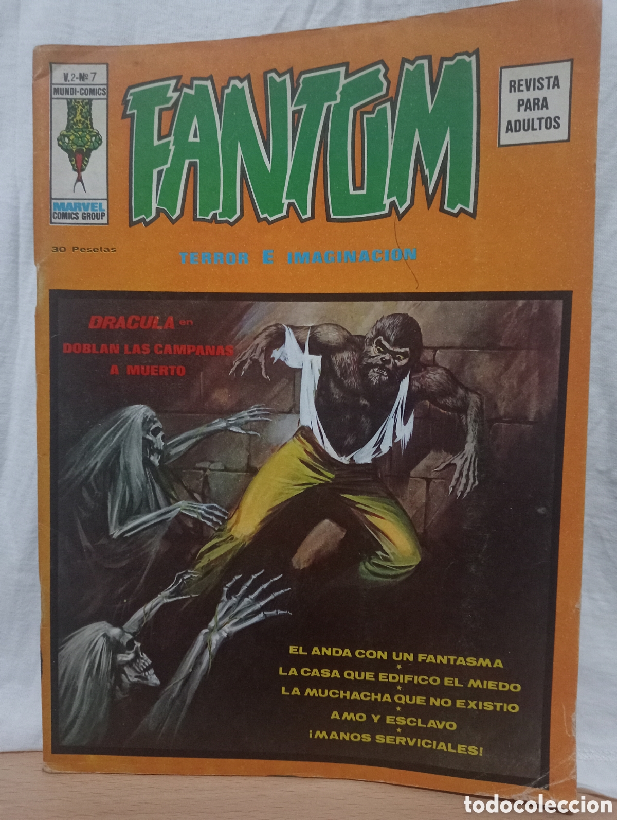 C&oacute;mics: Fantom v2 n7 mundi-comics Marvel comics group
