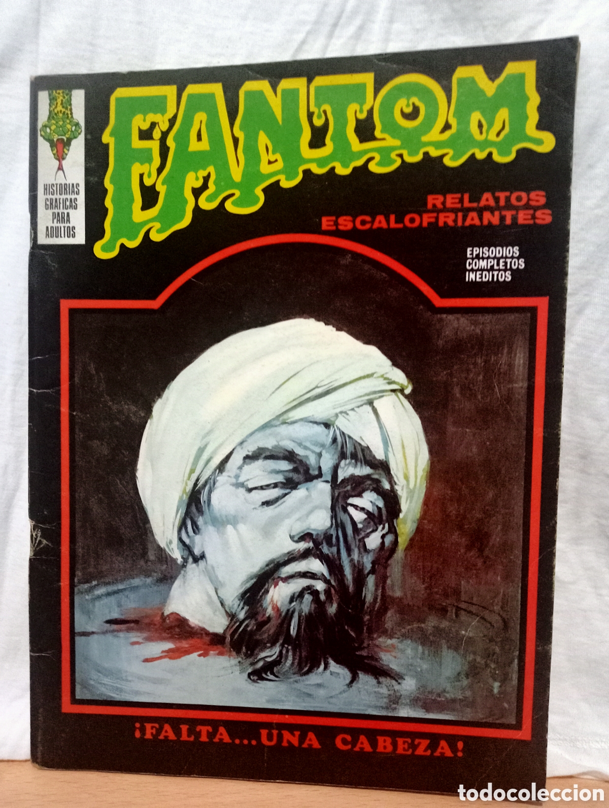 C&oacute;mics: Fantom n24 vertice comic terror