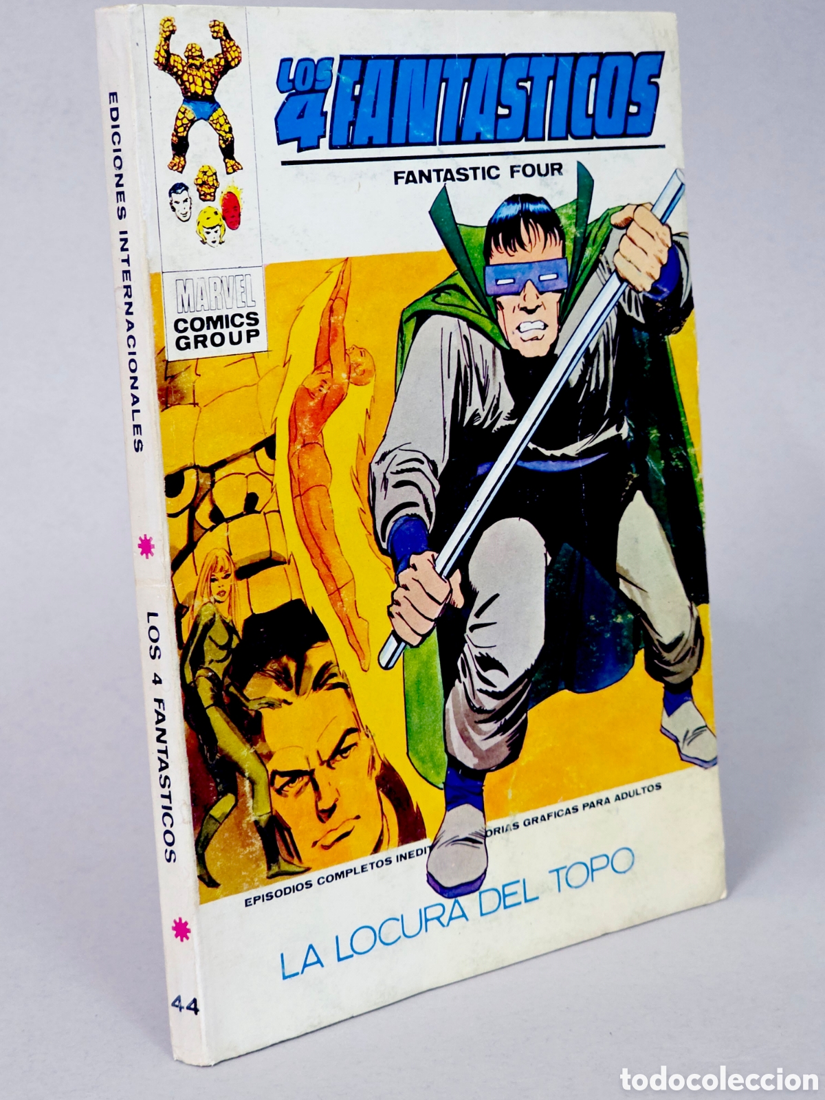 C&oacute;mics: C&Oacute;MIC LOS 4 FANTASTICOS 44 LA LOCURA DEL TOPO VOL.1 VERTICE MARVEL VOLUMEN TACO MUY BUEN ESTADO