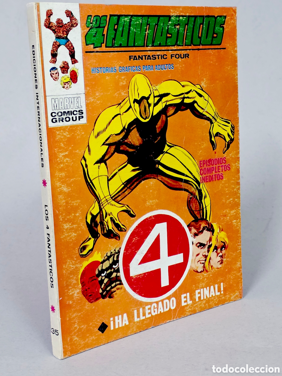 C&oacute;mics: C&Oacute;MIC LOS 4 FANTASTICOS 35 HA LLEGADO AL FINAL VOL.1 VERTICE MARVEL VOLUMEN TACO MUY BUEN ESTADO
