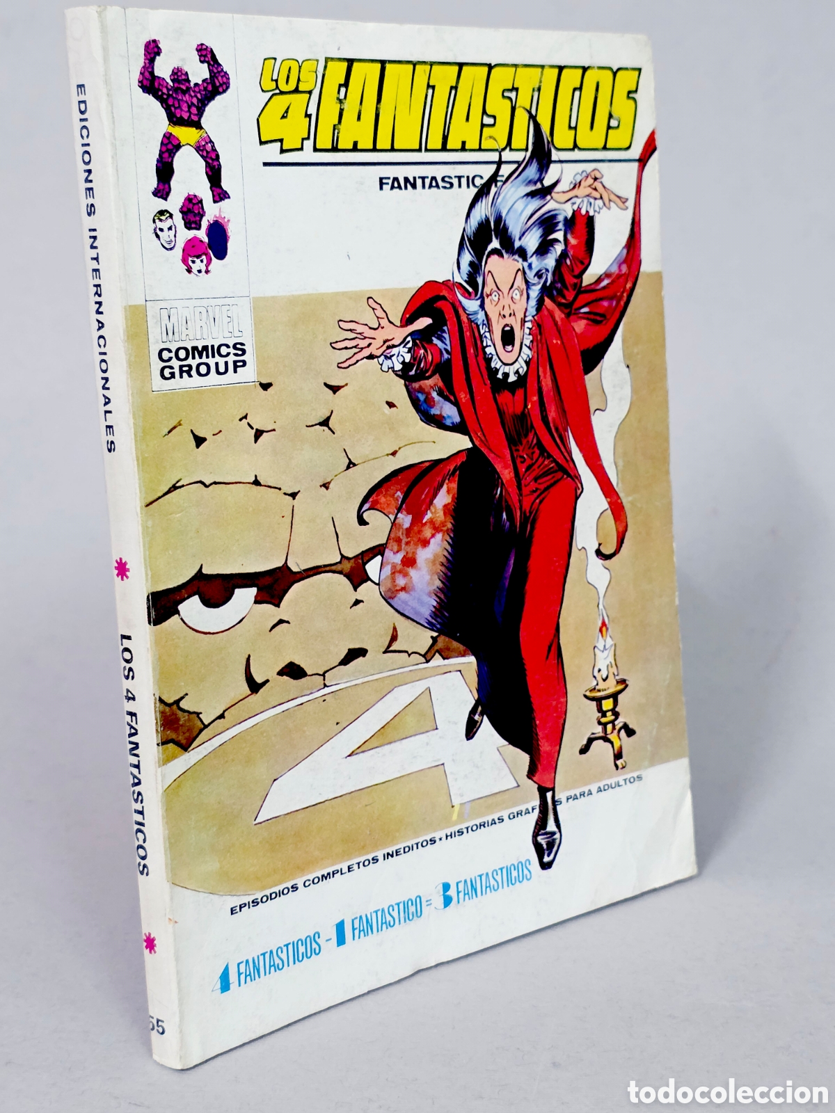 C&oacute;mics: C&Oacute;MIC LOS 4 FANTASTICOS 55 VOL.1 VERTICE MARVEL VOLUMEN TACO MUY BUEN ESTADO