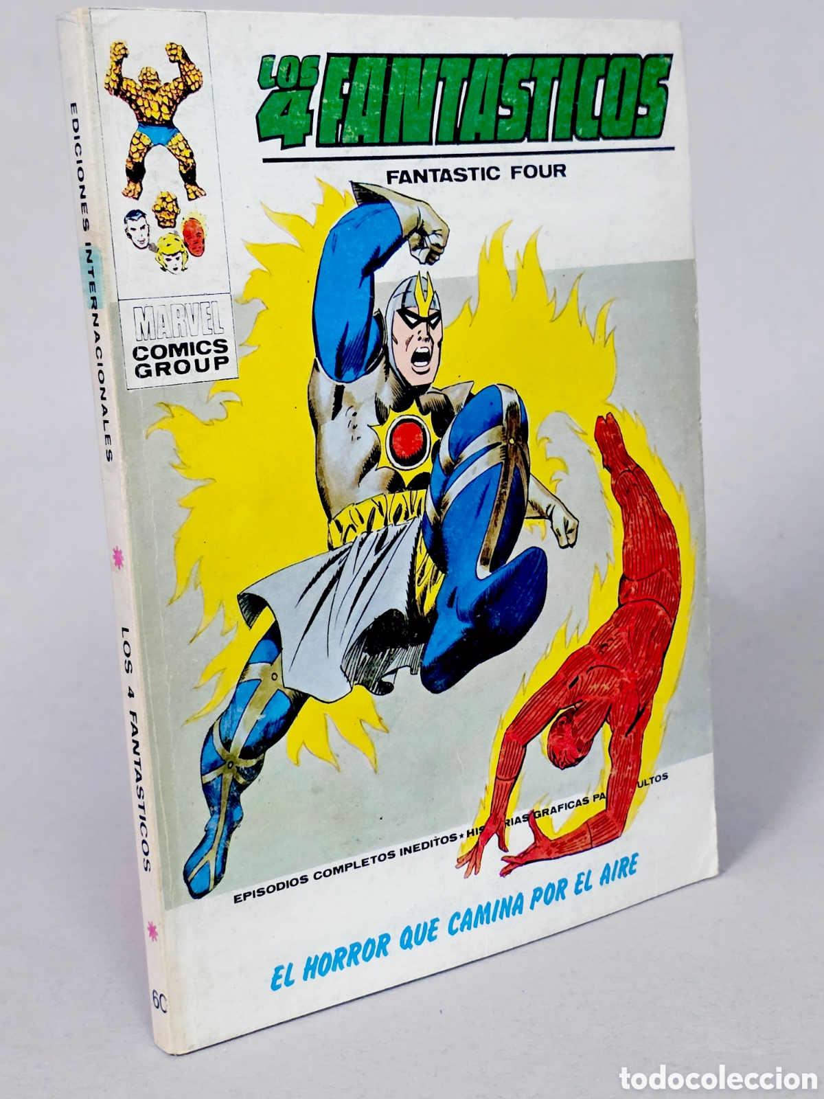 C&oacute;mics: C&Oacute;MIC LOS 4 FANTASTICOS 60 EL HORROR QUE CAMINA VOL.1 VERTICE MARVEL VOLUMEN TACO MUY BUEN ESTADO
