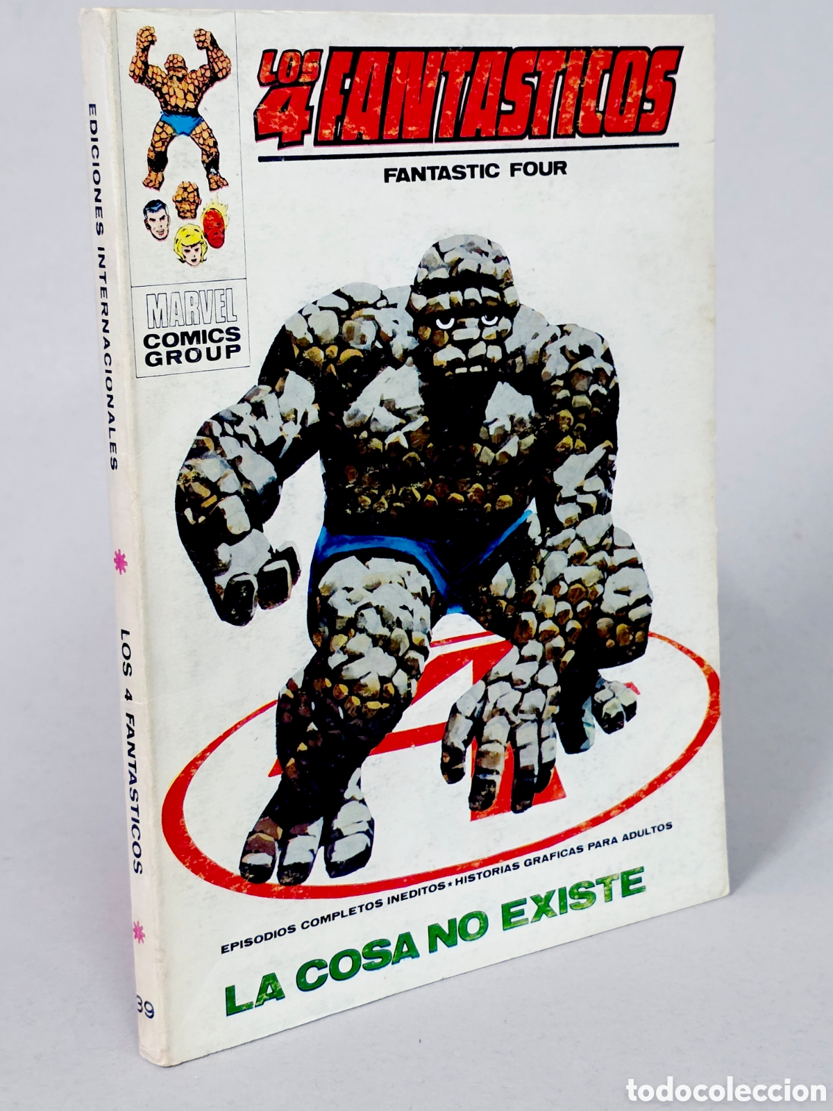 C&oacute;mics: C&Oacute;MIC LOS 4 FANTASTICOS 39 LA COSA NO EXISTE VOL.1 VERTICE MARVEL VOLUMEN TACO MUY BUEN ESTADO