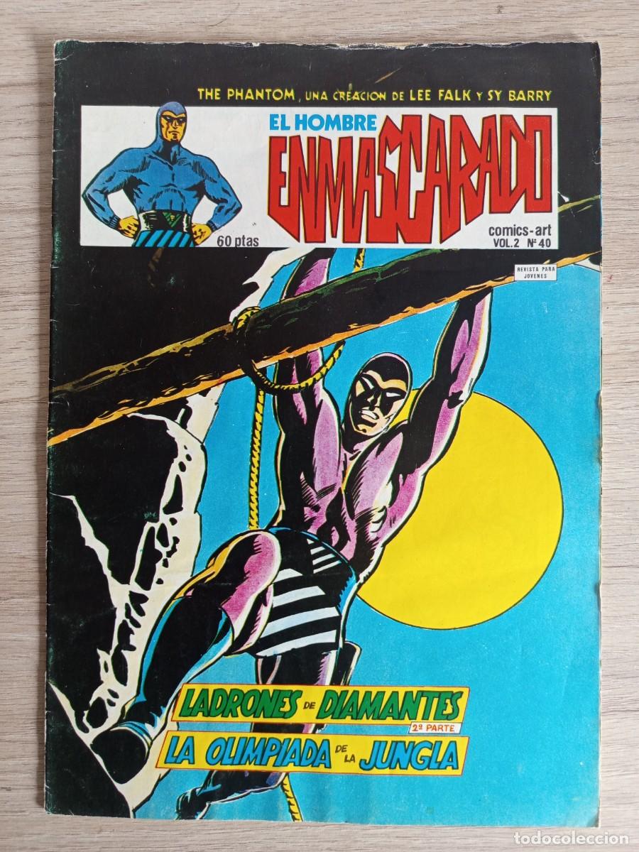 C&oacute;mics: EL HOMBRE ENMASCARADO VOL. 2 N&ordm; 40 - COMICS-ART VERTICE