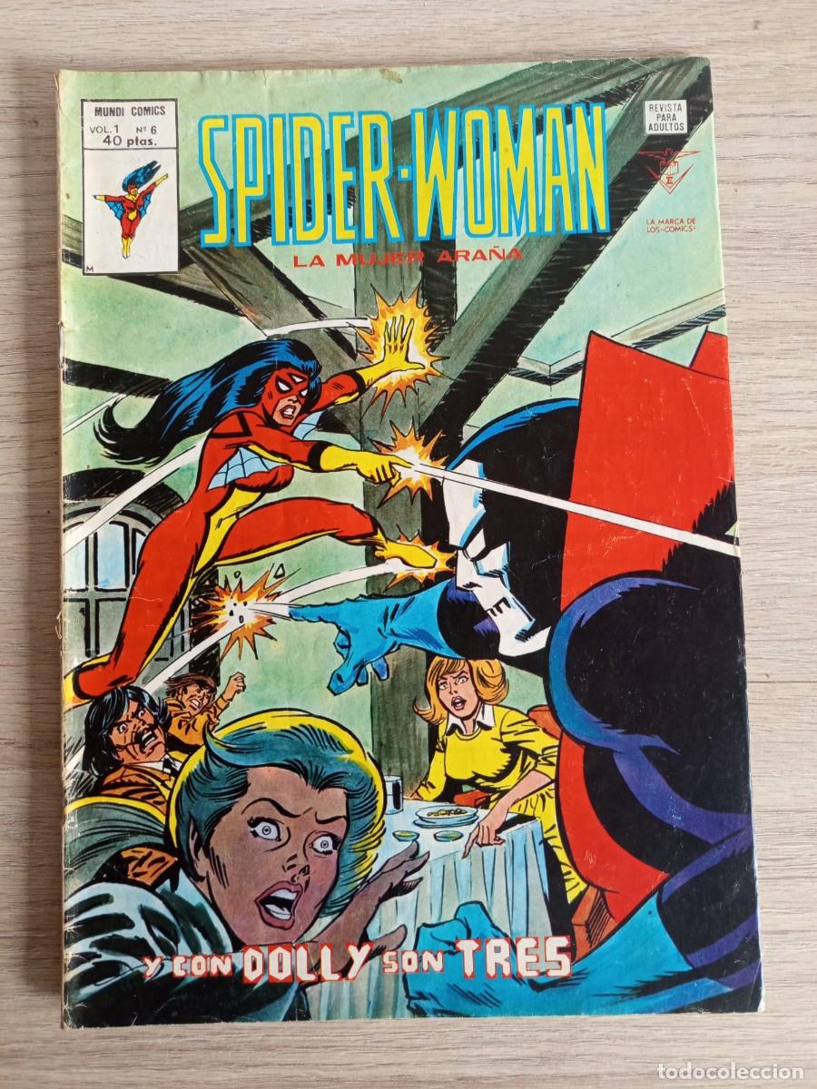 C&oacute;mics: SPIDER-WOMAN VOL1 - N&ordm; 6 Y CON DOLLY SON TRES - MARVEL - EDICIONES VERTICE 1979 MUNDI COMICS