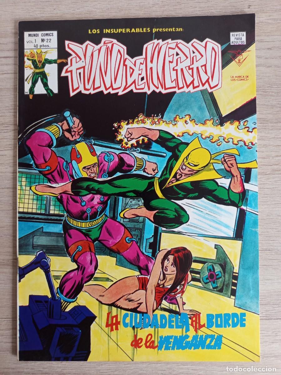 C&oacute;mics: LOS INSUPERABLES PRESENTAN PU&Ntilde;O DE HIERRO VOL. 1 N&ordm; 22 LA CIUDADELA AL BORDE. - MUNDI COMICS VERTICE