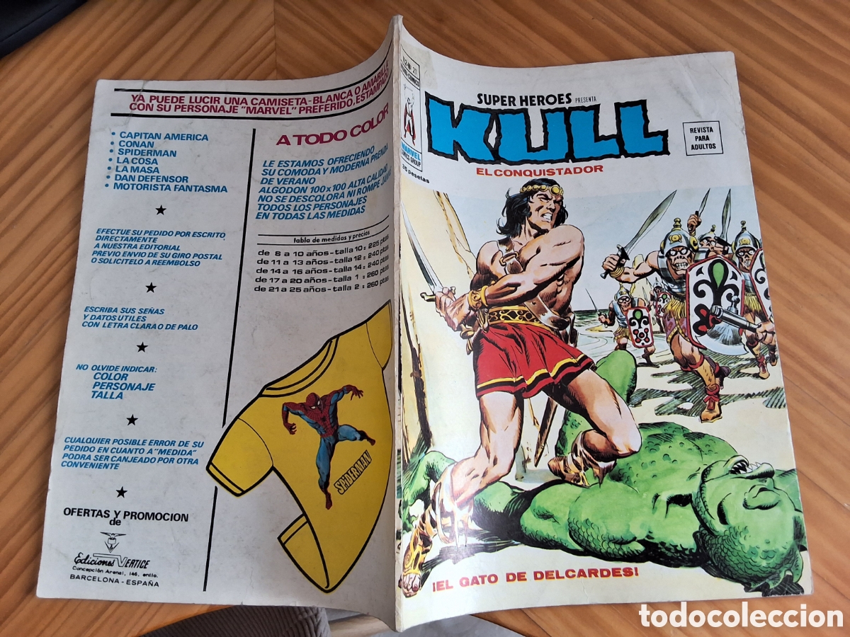 Comics : Kull el conquistador super heroes mundi comics vertice volumen 2 n&uacute;mero 21