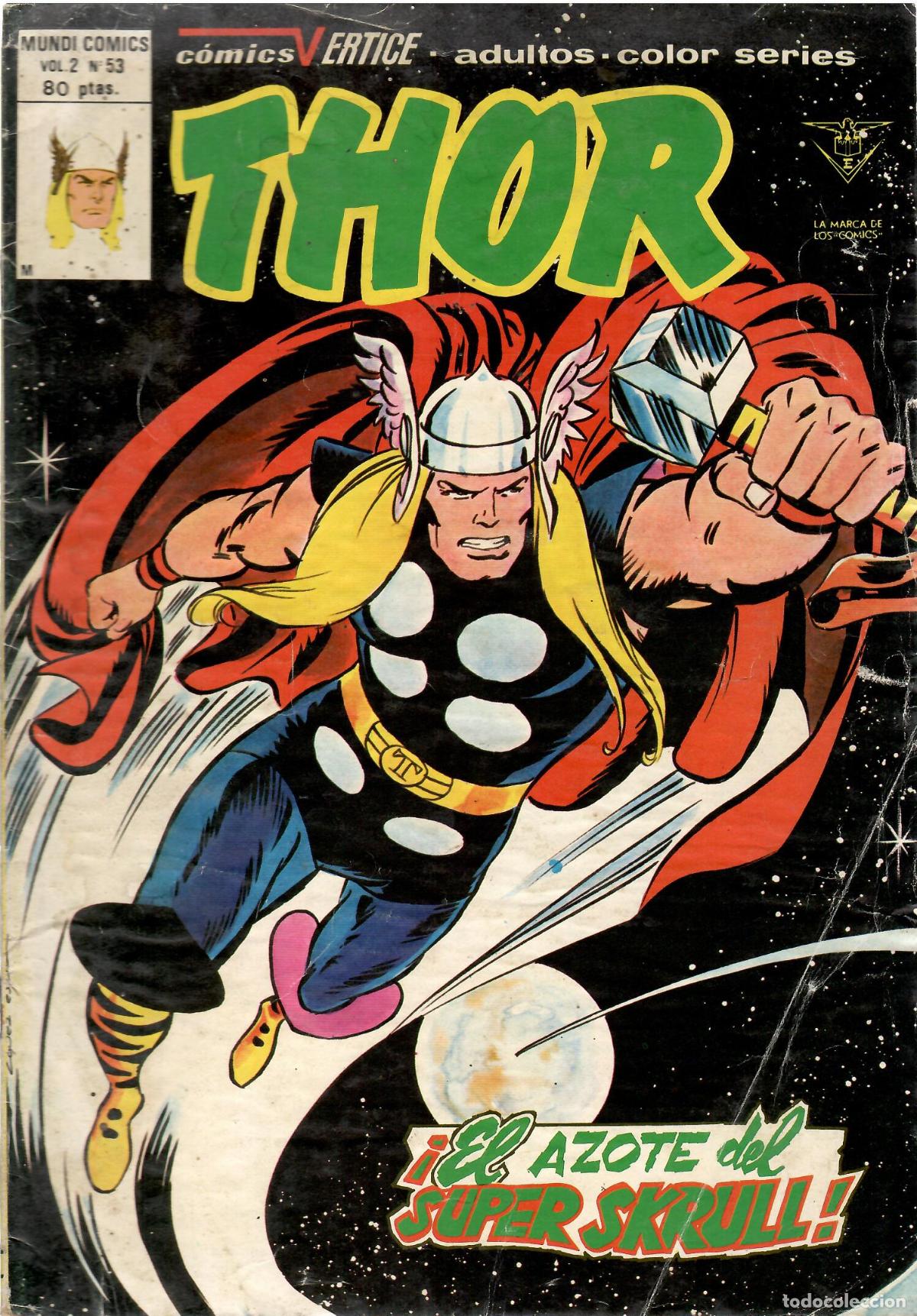 C&oacute;mics: Comic Thor - Mundi Comics Vertice, Vol. 2 n&ordm; 53 - Foto 1