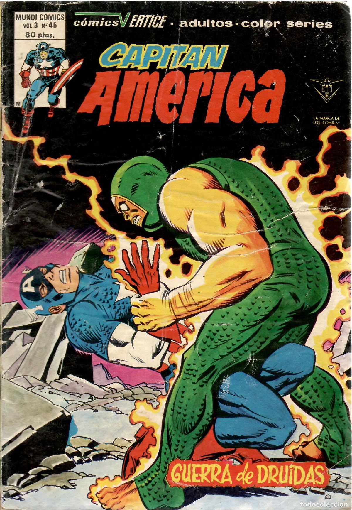 C&oacute;mics: Comic Capitan America - Marvel Comics Forum, Vol. 3 n&ordm; 45