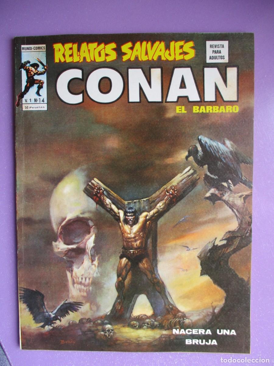 C&oacute;mics: RELATOS SALVAJES 14 CONAN EL BARBARO VERTICE VOLUMEN 1 &iexcl;&iexcl;&iexcl; EXCELENTE ESTADO !!!