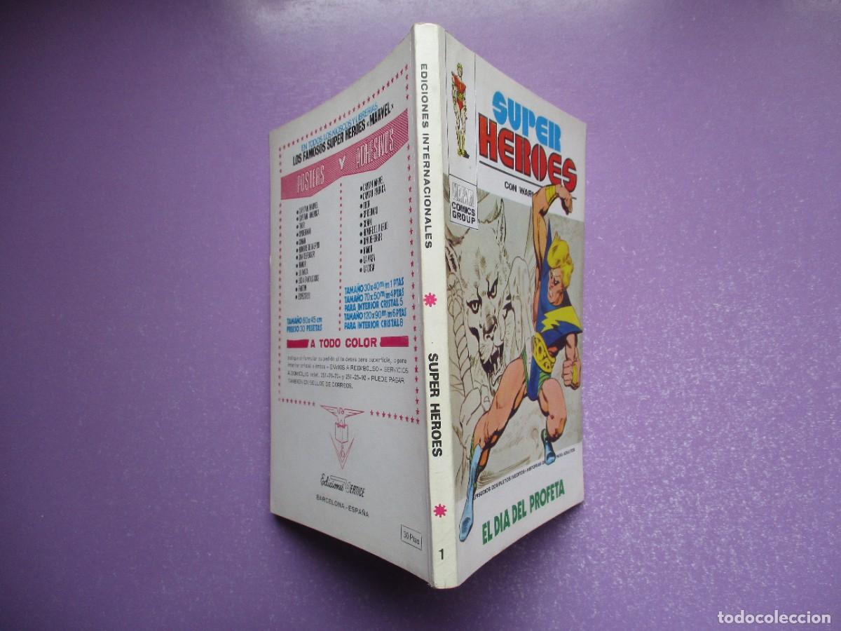 C&oacute;mics: SUPER HEROES 1 VERTICE VOLUMEN 1 &iexcl;&iexcl;&iexcl; EXCELENTE ESTADO !!! - Foto 3