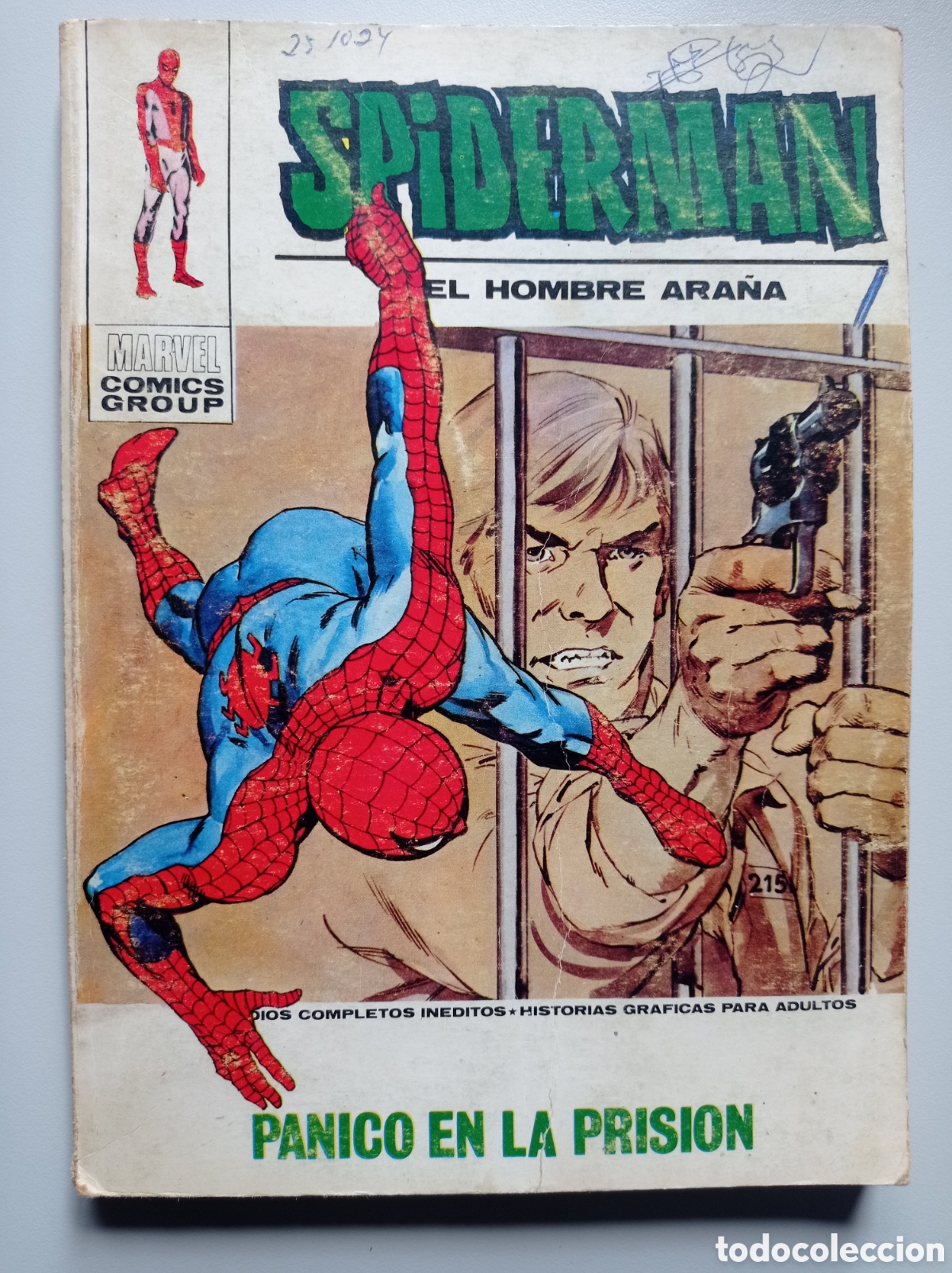 C&oacute;mics: SPIDERMAN. P&Aacute;NICO EN LA PRISI&Oacute;N. VOL. 1 N&ordm;43. - Foto 1