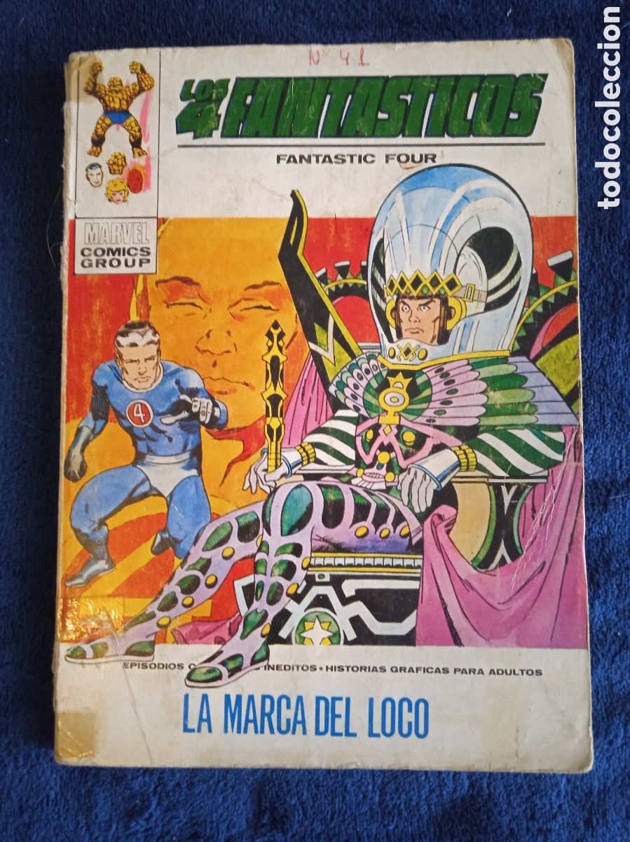 C&oacute;mics: 4 FANTASTICO VOL. 1 N&ordm; 41 -ED. VERTICE - TACO