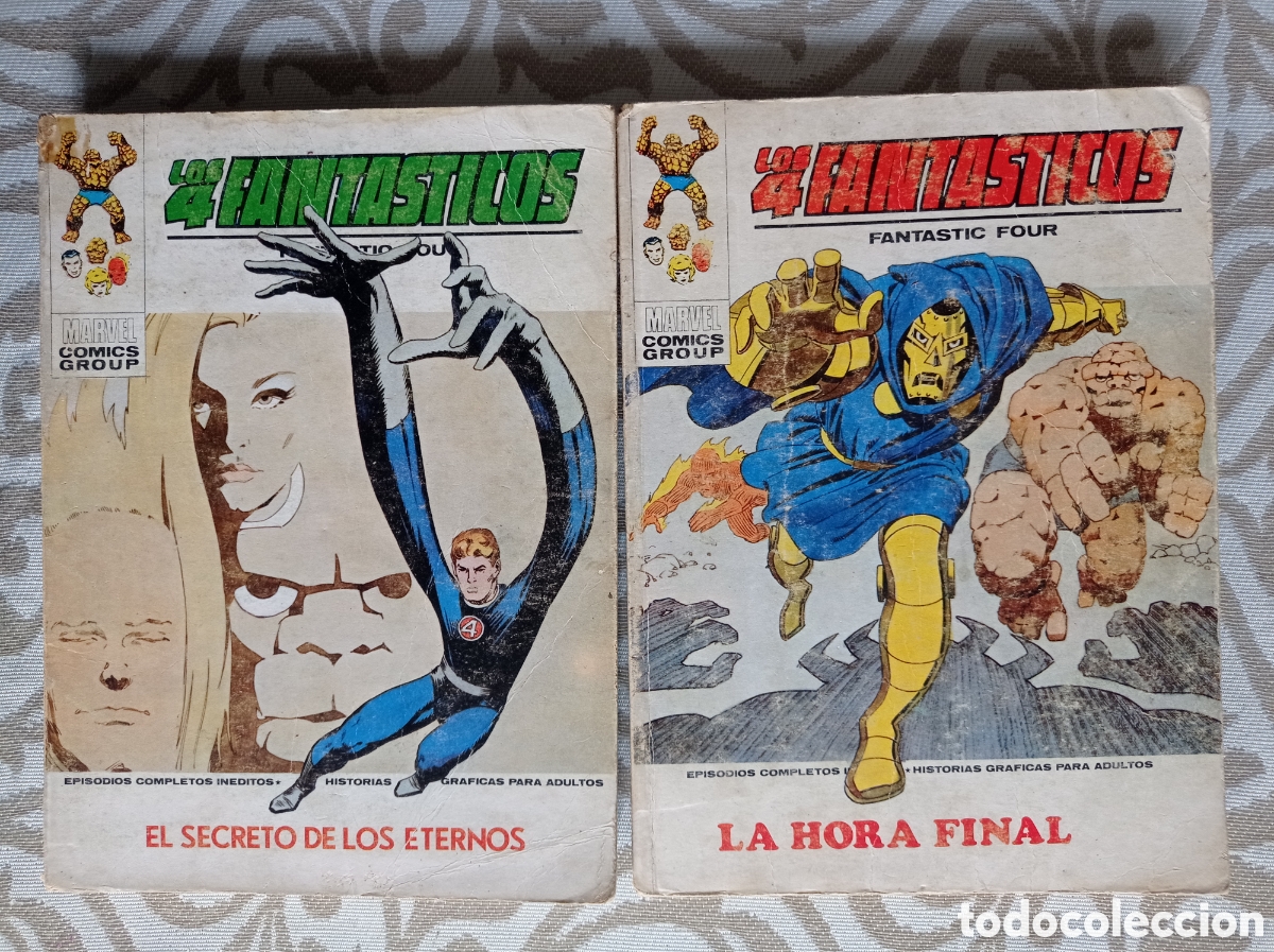 C&oacute;mics: LOS 4 FANT&Aacute;STICOS. VOL. 1. N&ordm; 57 y N&ordm; 58.