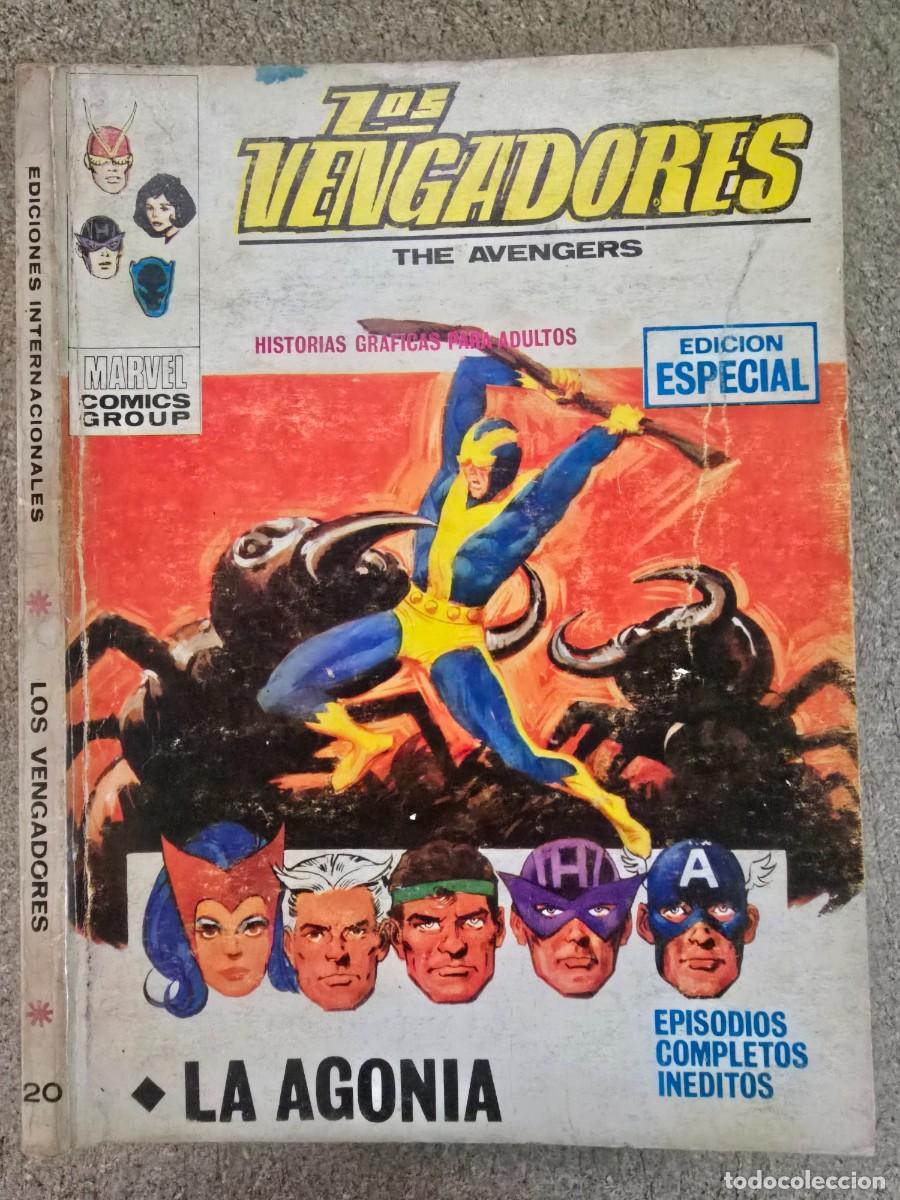 Comics: Los Vengadores 20.Vol 1.Vertice.25 ptas.