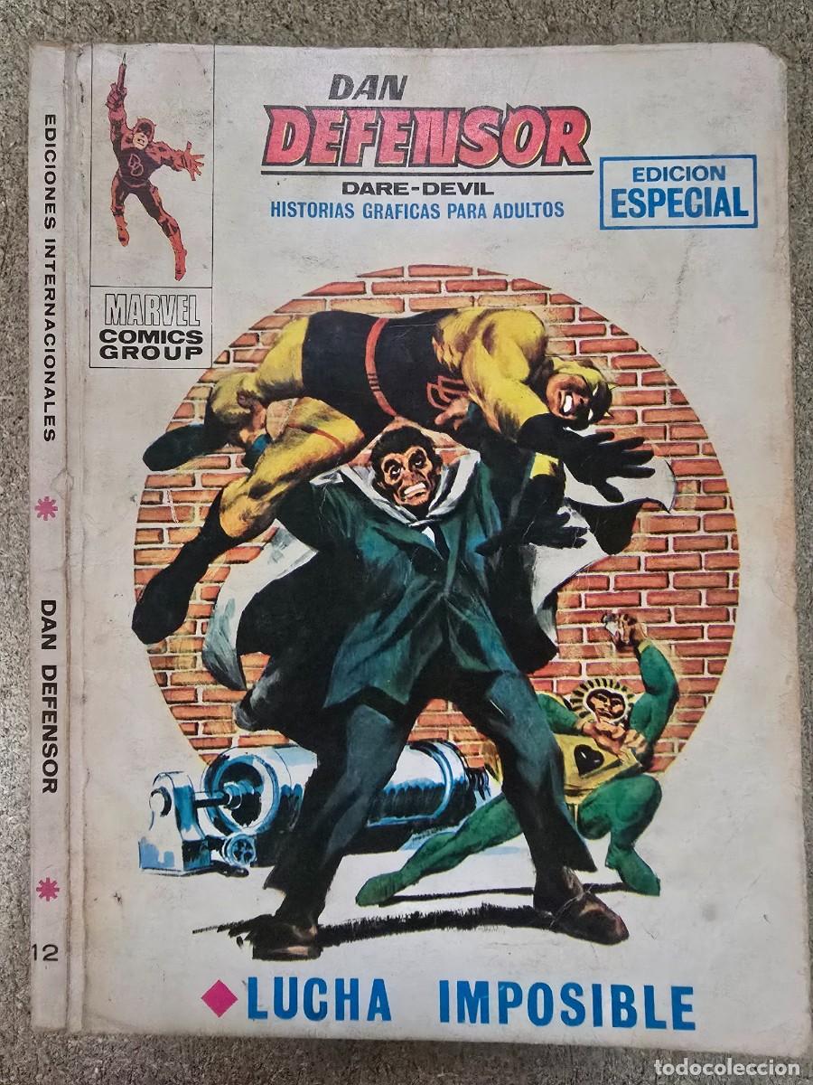 Comics: Dan Defensor 12.Vol 1.Vertice.25 ptas.