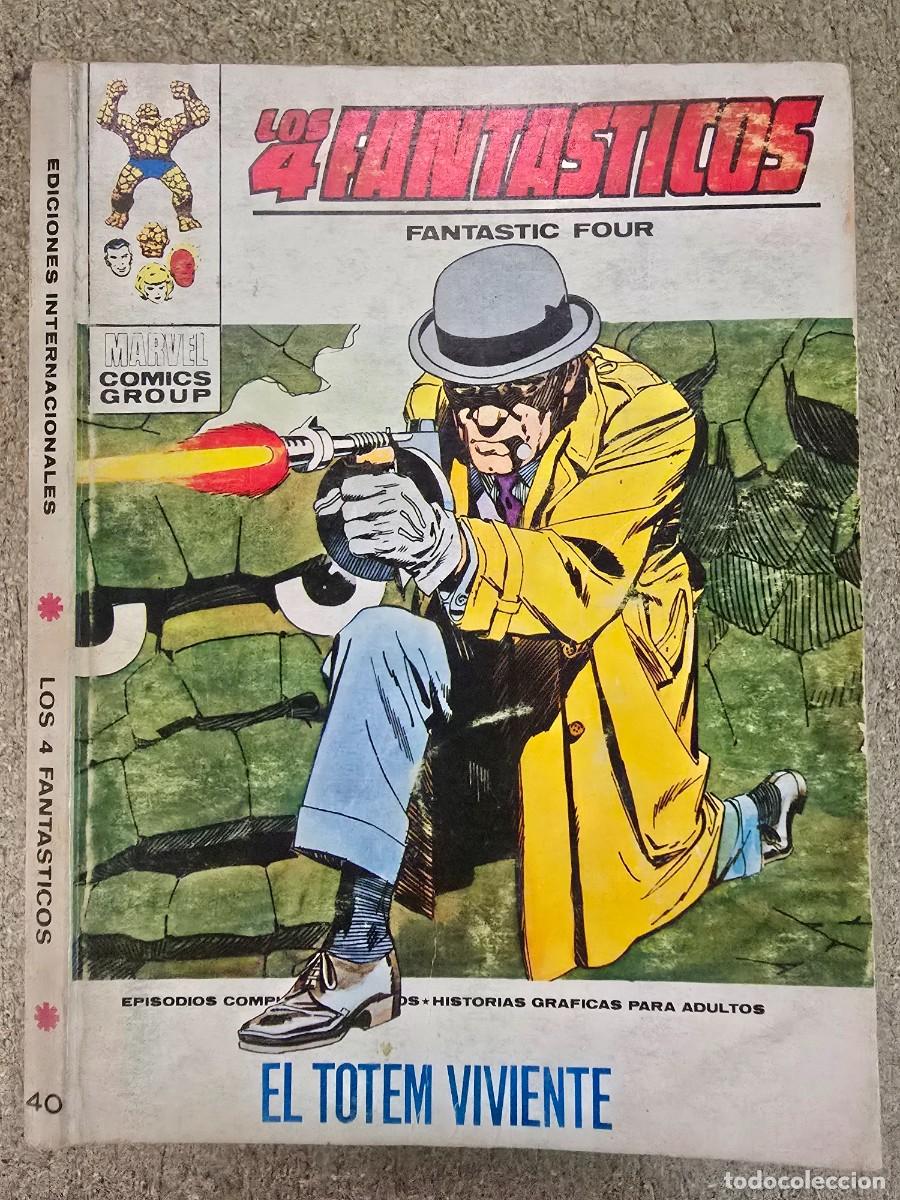 C&oacute;mics: Los 4 Fantasticos 40.Vol.1.Vertice.25 ptas.