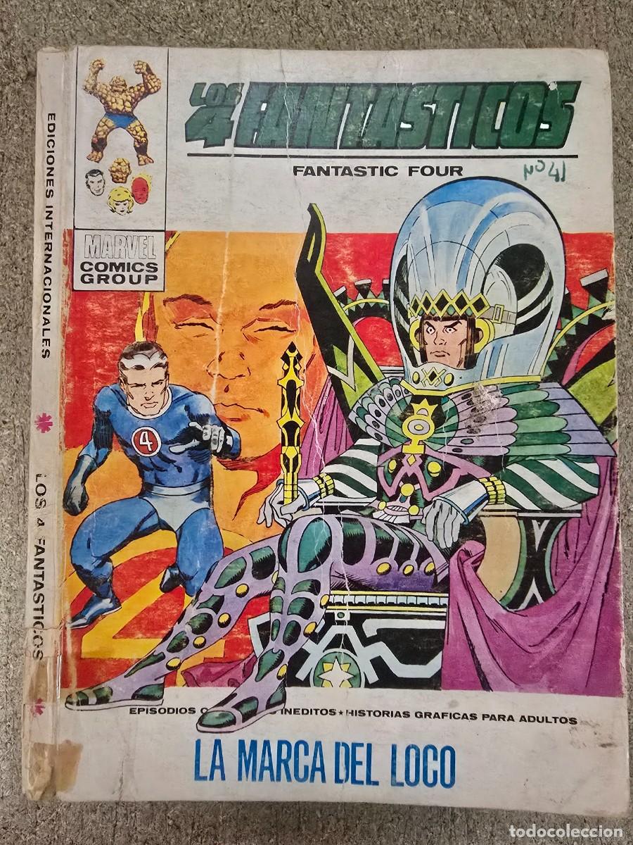 Comics: Los 4 Fantasticos 41.Vol.1.Vertice.25 ptas.