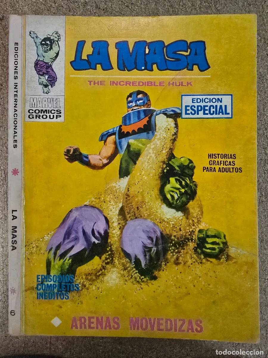 Comics: La Masa 6.Vol.1.Vertice.25 ptas.