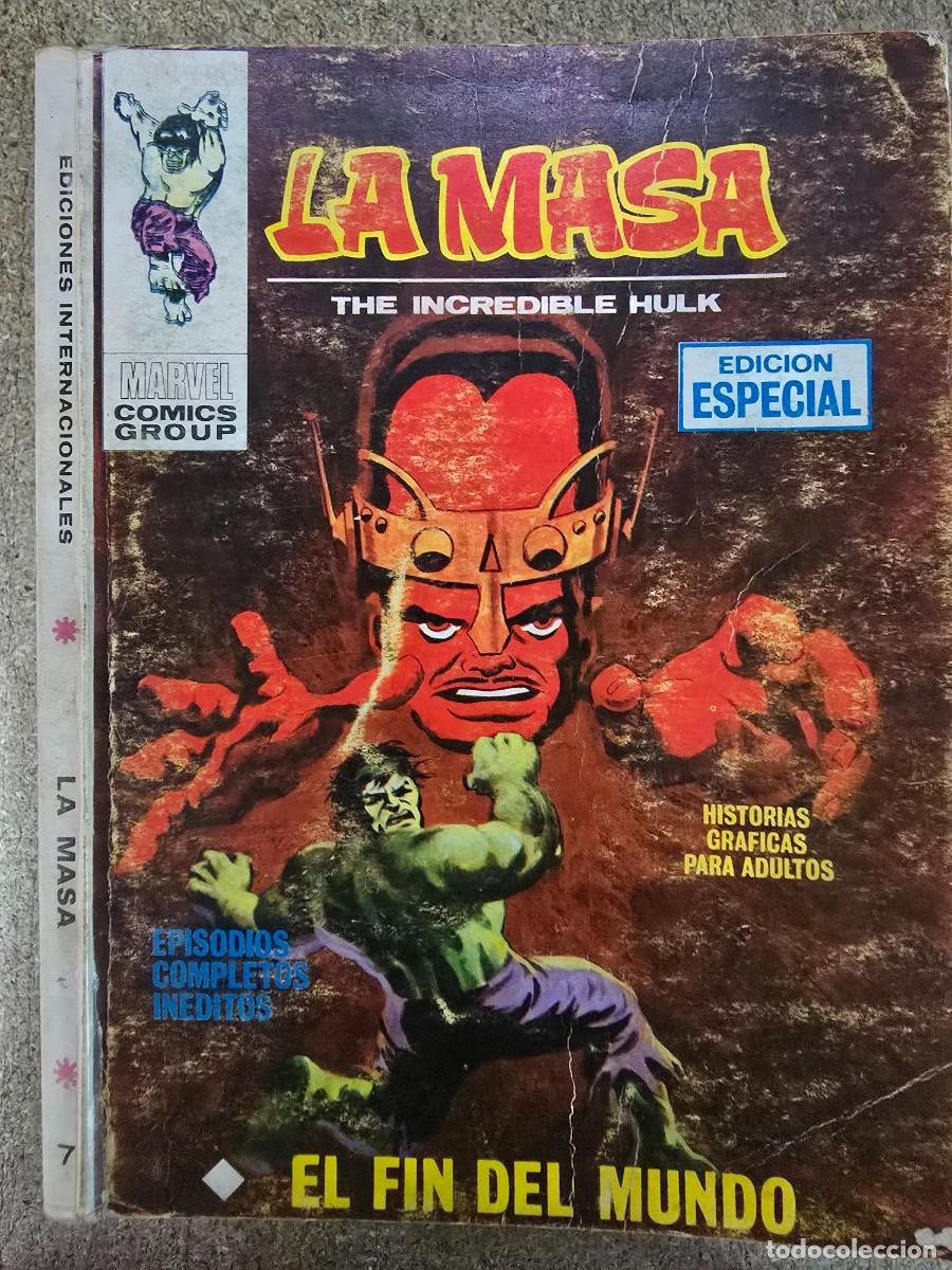 C&oacute;mics: La Masa 7.Vol.1.Vertice.25 ptas.