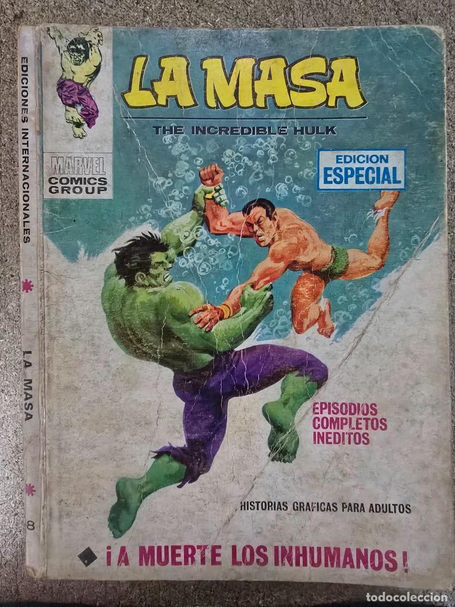 Comics: La Masa 8.Vol.1.Vertice.25 ptas.