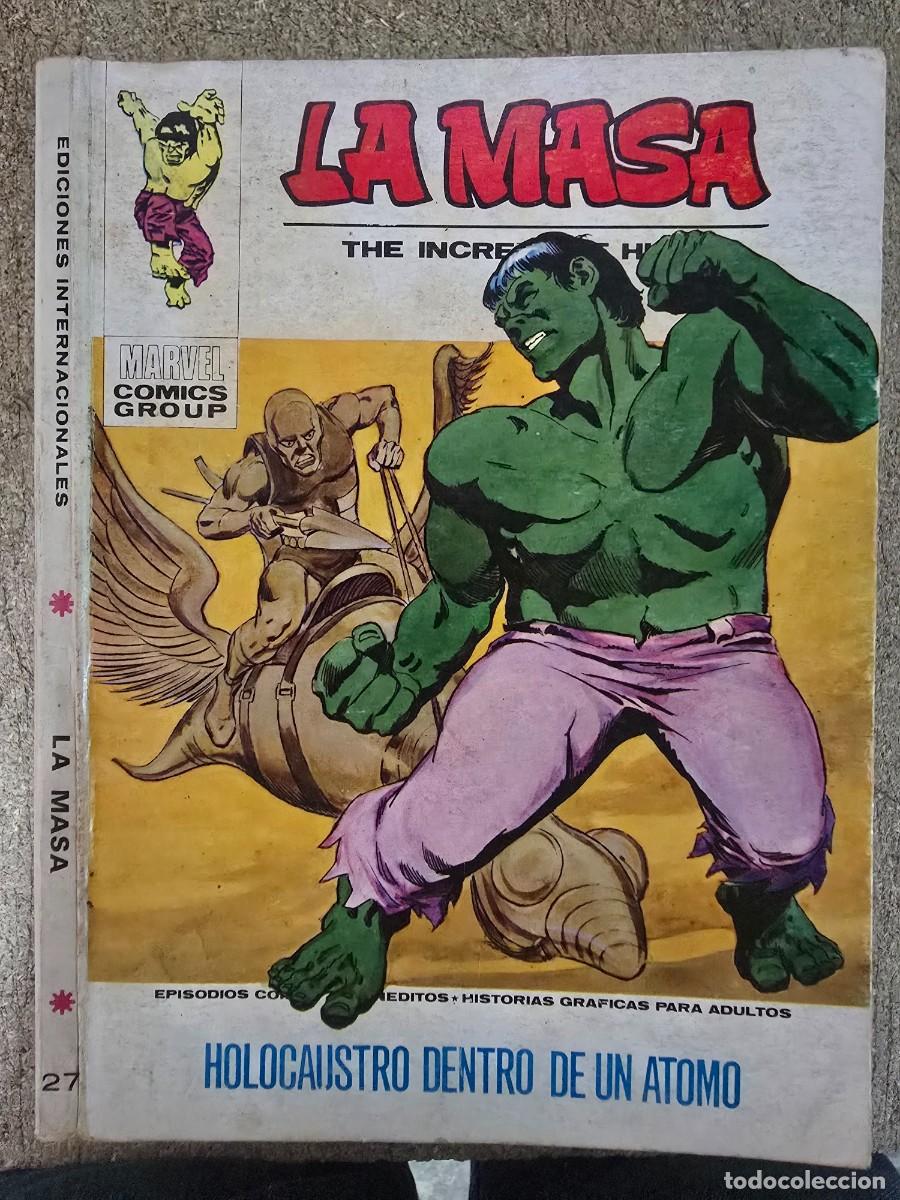 Comics: La Masa 27.Vol.1.Vertice.25 ptas.