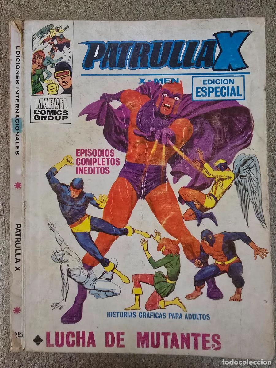C&oacute;mics: La Patrulla-X 25.Vol.1.Vertice.25 ptas.