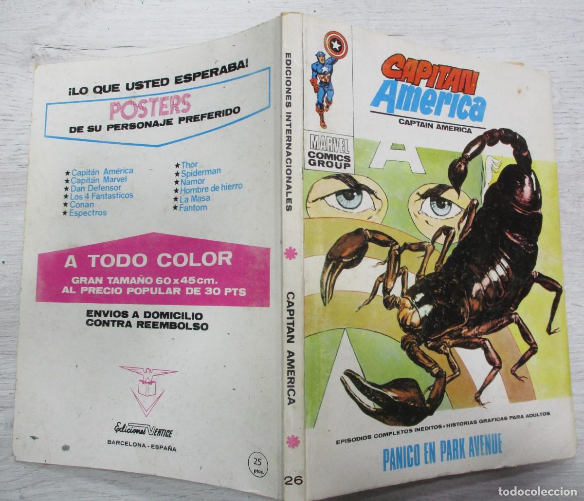Comics : CAPITAN AMERICA - NUMERO 26 - V.1 - VOLUMEN 1 - TACO - VERTICE