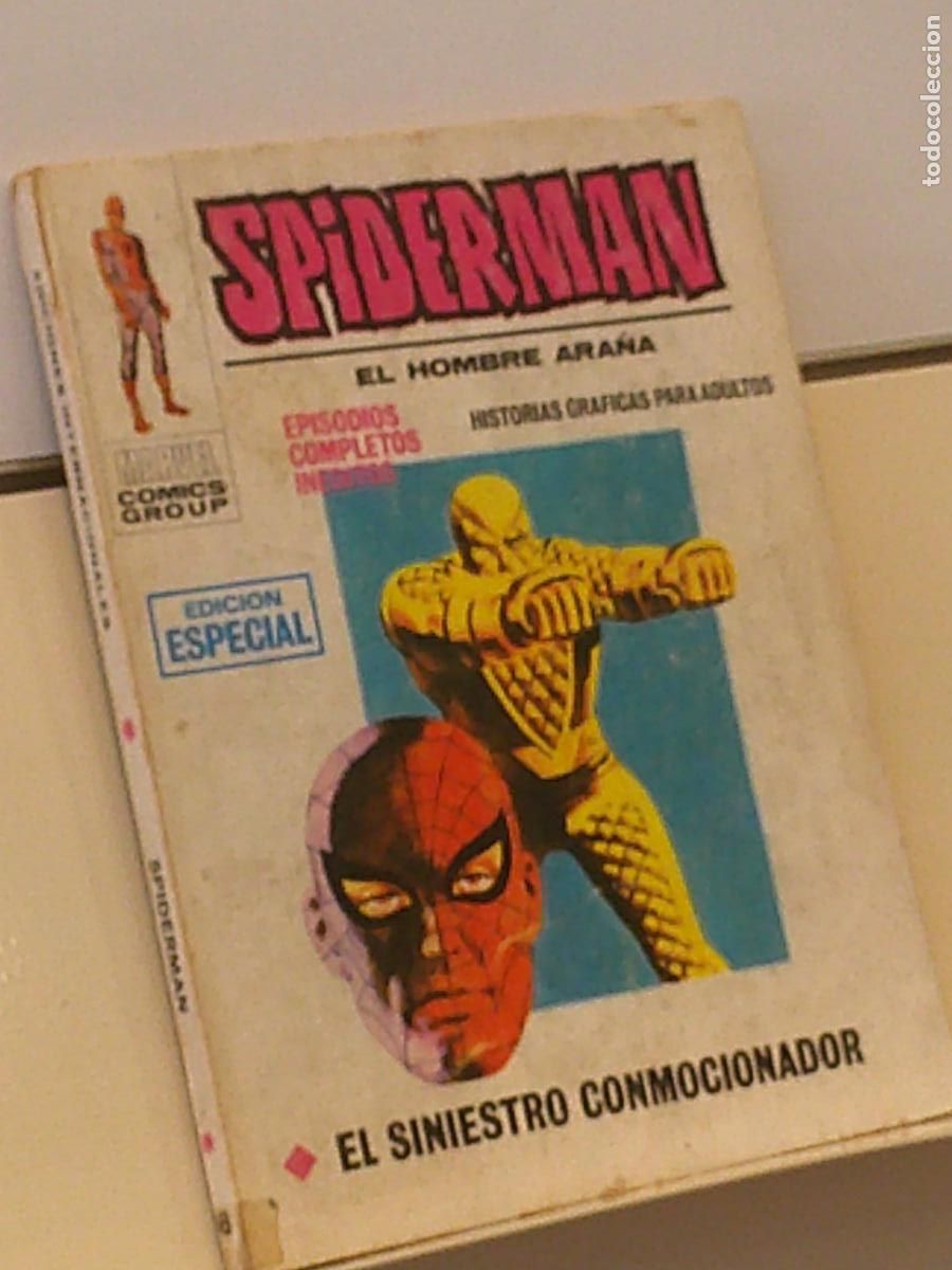 C&oacute;mics: SPIDERMAN EL HOMBRE ARA&Ntilde;A VOL. 1 N&ordm; 18 EL SINIESTRO CONMOCIONADOR MARVEL - VERTICE TACO