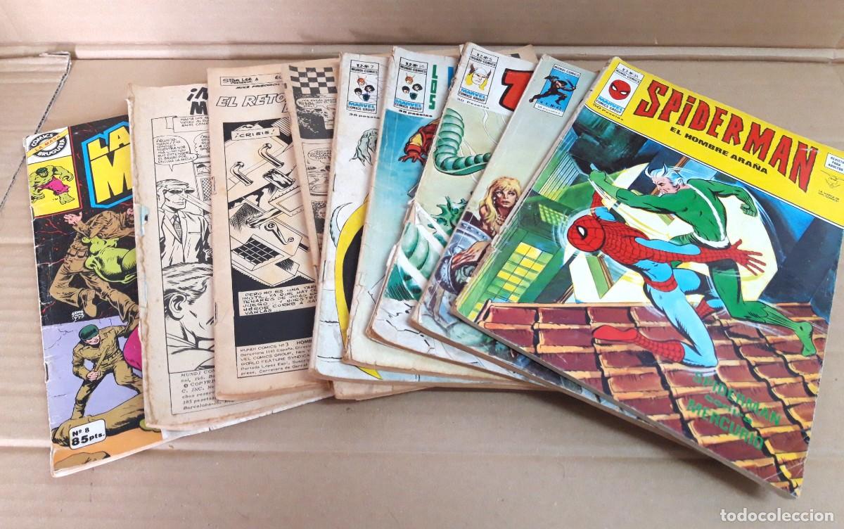 C&oacute;mics: V&Eacute;RTICE. LOTE DE 5 COMICS VARIADOS