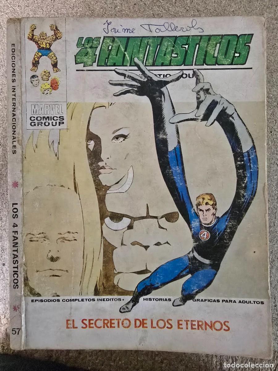 Comics: Los 4 Fantasticos 57.Vol.1 Vertice.30 ptas.