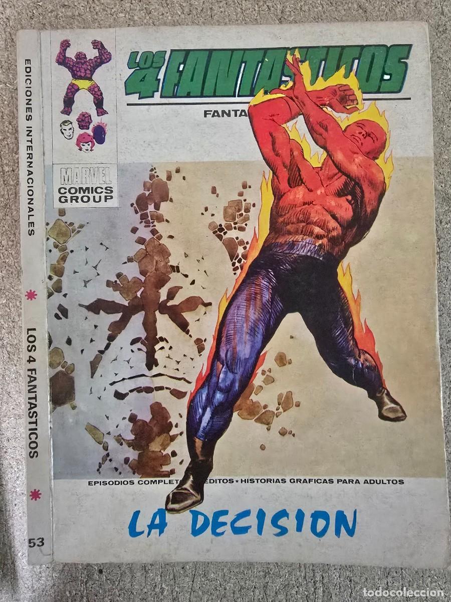C&oacute;mics: Los 4 Fantasticos 53.Vol.1 Vertice.30 ptas.