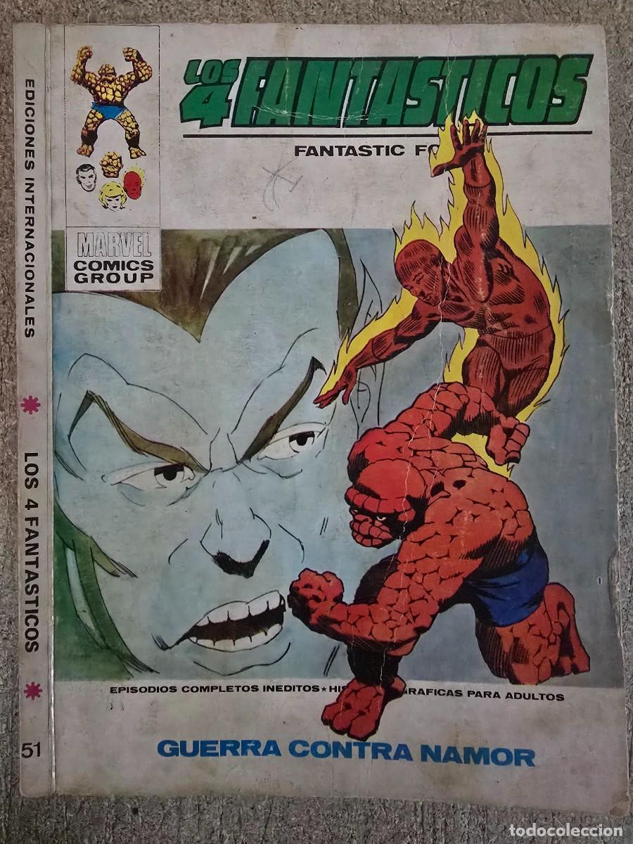 Comics: Los 4 Fantasticos 51.Vol.1 Vertice.30 ptas.