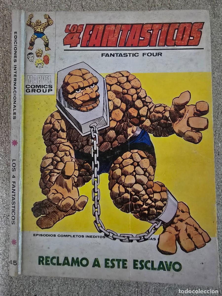 Comics : Los 4 Fantasticos 45.Vol.1 Vertice.25 ptas.