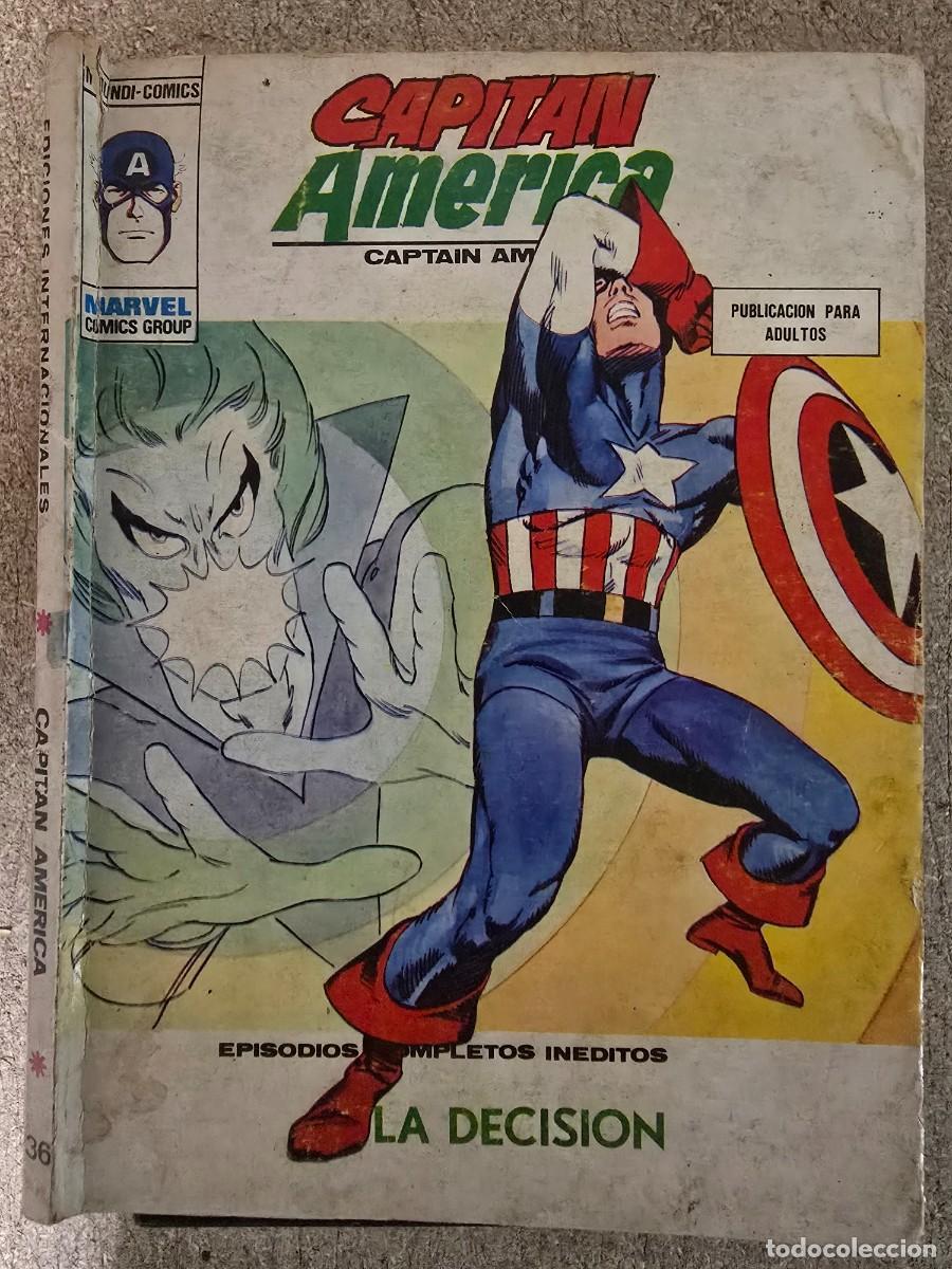 Comics: Capitan America 36.Vol.1 Vertice.30 ptas.