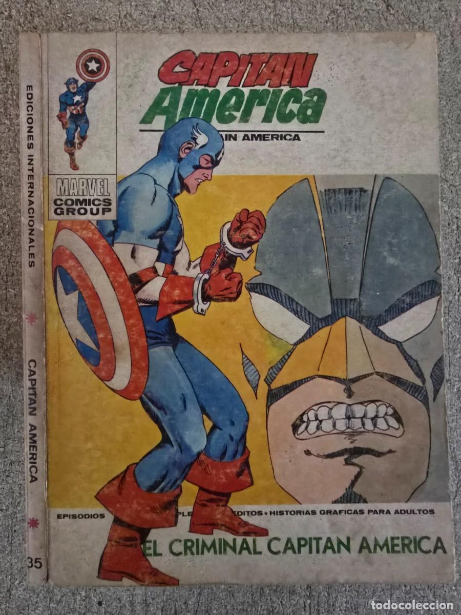 Comics: Capitan America 35.Vol.1 Vertice.30 ptas.
