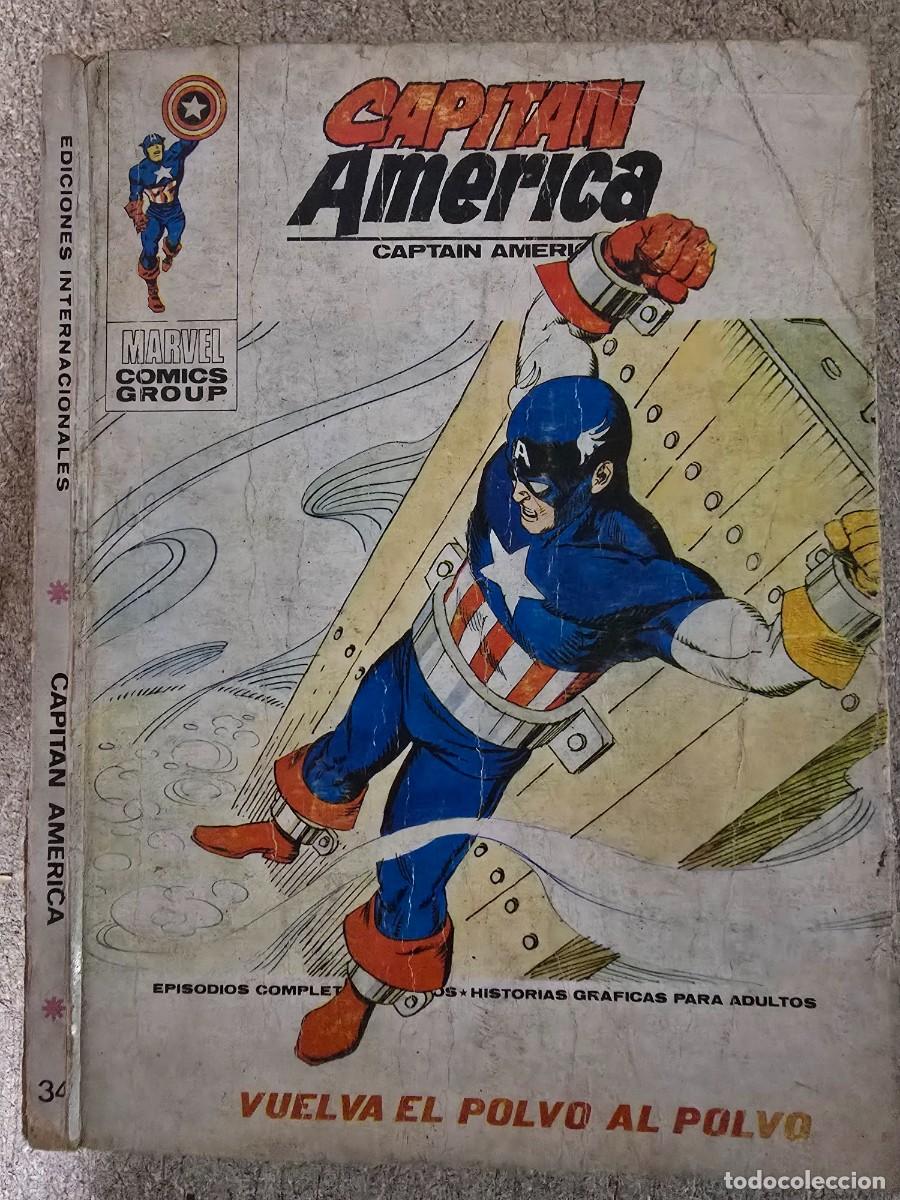 Comics: Capitan America 34.Vol.1 Vertice.30 ptas.