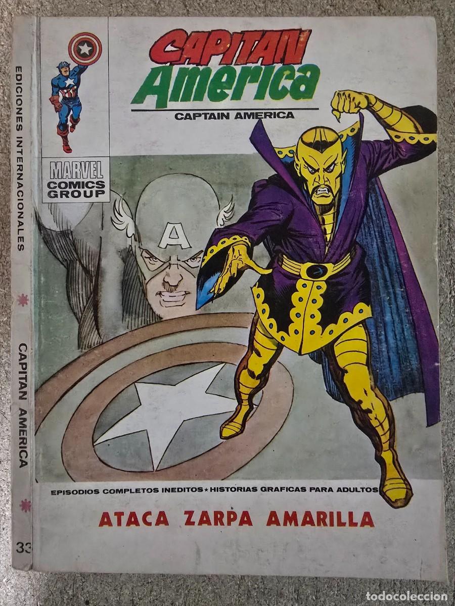 Comics: Capitan America 33.Vol.1 Vertice.30 ptas.