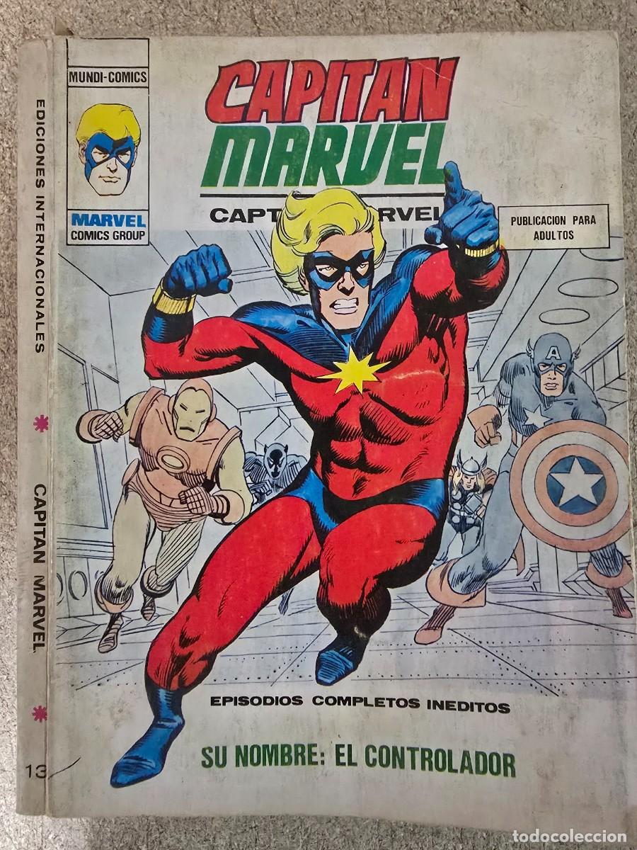C&oacute;mics: Capitan Marvel 13.Vol.1 Vertice.30 ptas.