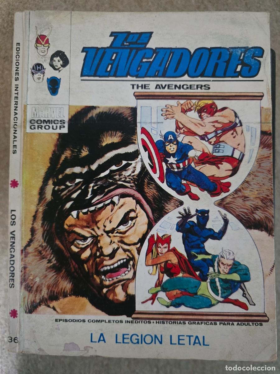 Comics : Los Vengadores 36.Vol.1 Vertice.25 ptas.