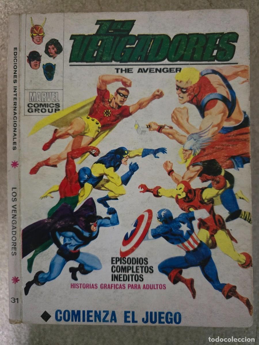 C&oacute;mics: Los Vengadores 31.Vol.1 Vertice.25 ptas.